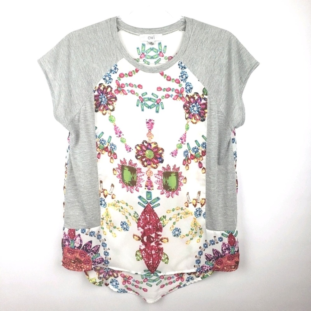 Ovi gorgeous cap sleeve tee